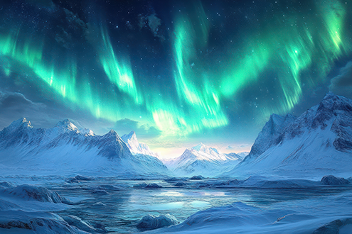 Northern Arctic Tundra Expanse